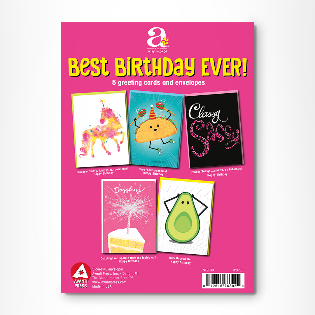 Aged Birthday Card Greeting Card by Avanti Press